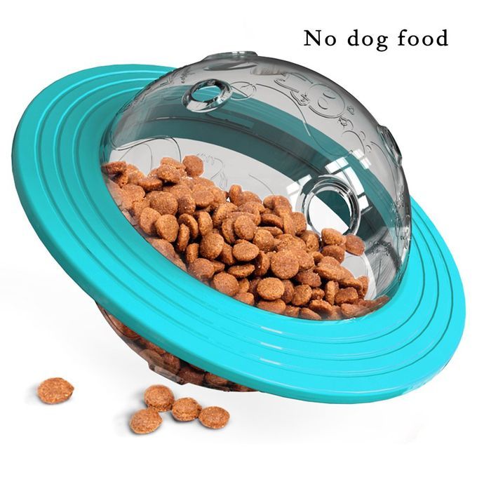 Bite Resistant Dog Toy Flying Sau Er Food  Ller Edu Ational Devi E-lake Blue