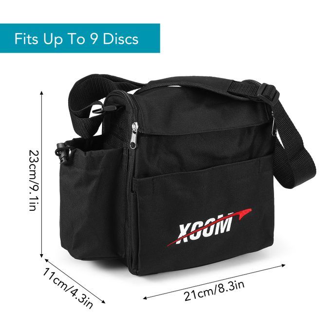 5 PCS Discs Golf Pro Set With Storage Bag Distance Driver