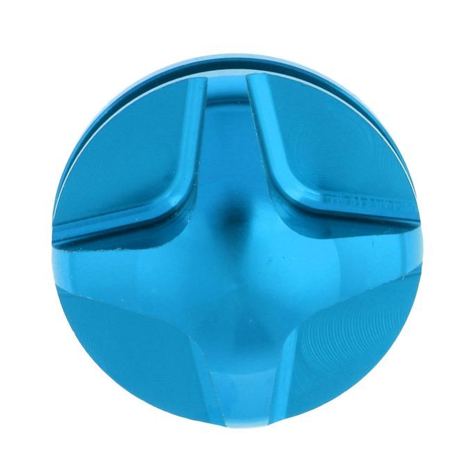 Mountain Road Bike Gas Value Cover MTB Front Fork Cap Protector Blue