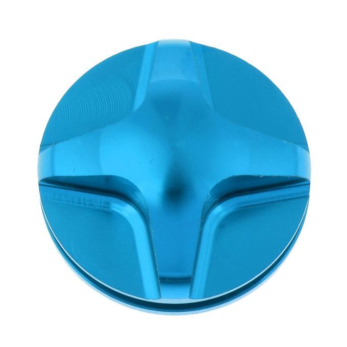 Mountain Road Bike Gas Value Cover MTB Front Fork Cap Protector Blue