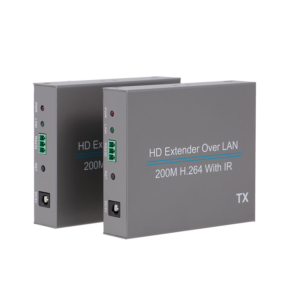 200M H.264 HD Extender Over ONE CAT 5E/6 Splitter