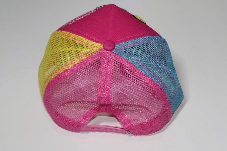 Multicolored Kids Face Cap