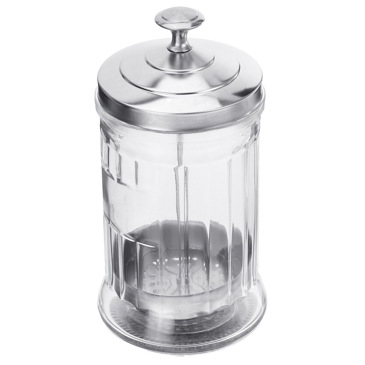1000ml/1500ml Empty Glass Sanitizing Sterilizing Disinfectant Jar For Barber Shear Combs Tools 1000ml