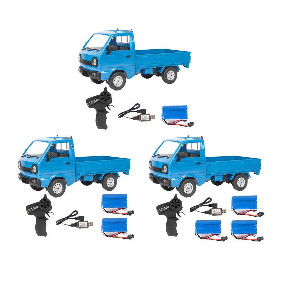 Truck D12 4 Channel Headlights For WPL Rock Crawler Car For