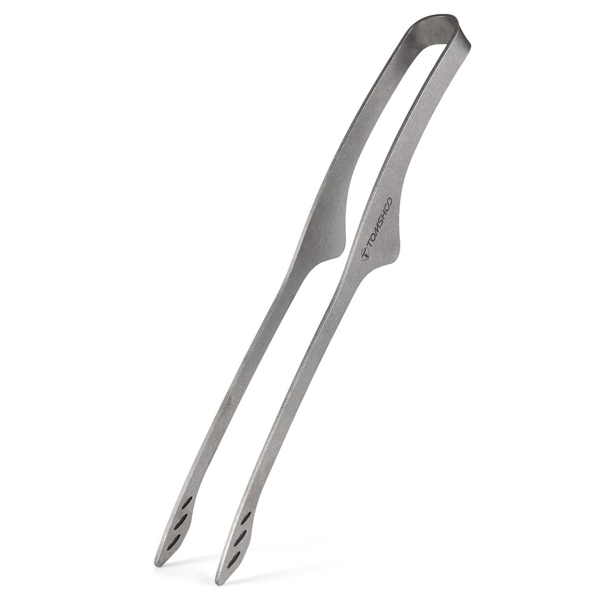 TOMSHOO Titanium Tongs 9.2 Inch Lightweight BBQ Grill Tongs Clip Outdoor Camping Backpacking Hiking Cookware