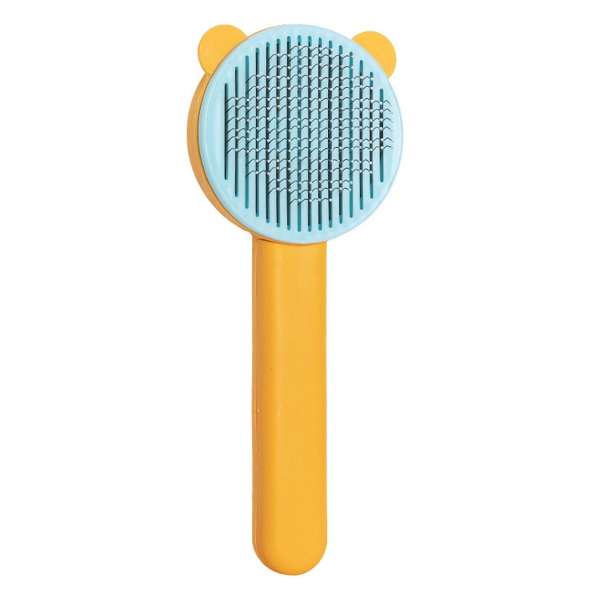 Pet Hair Brush Cat Dog Hair Cleaning Comb Brush Beauty Tool Orange