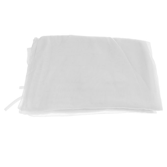 Round Baby Bed Mosquito Net Dome Hanging Cotton Bed Style 1-White