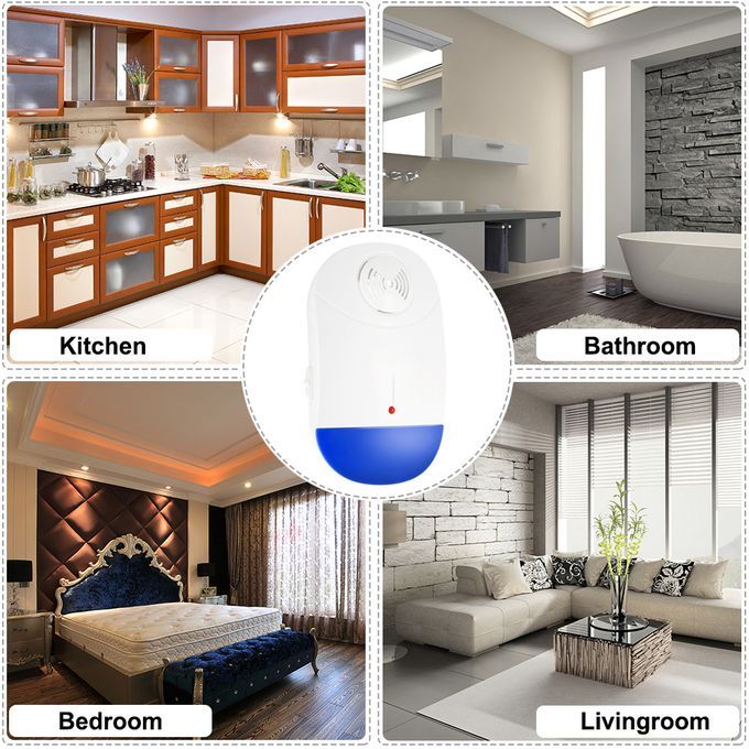 Pack Of 4/6 Electronic Ultrasonic Pest Repeller Non-toxic