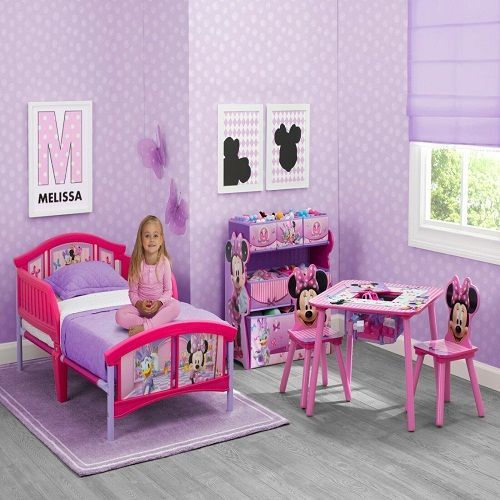 Minnie Mouse Disney 3 Piece Toddler Bedroom Set