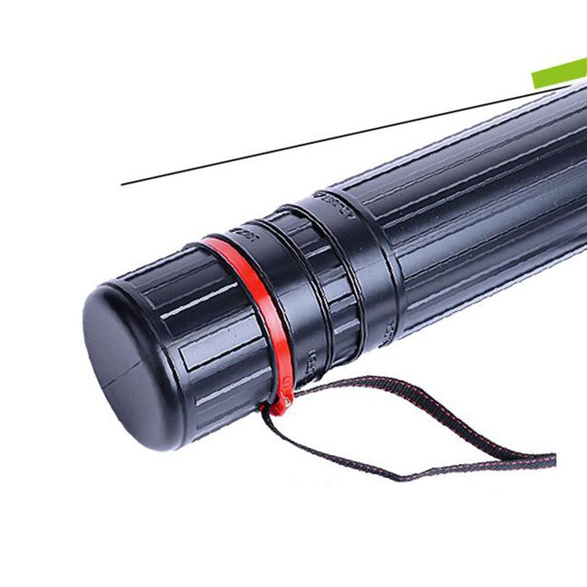 Artwork Document Poster Storage Tube Plastic Carry Case Box For 72x7cm