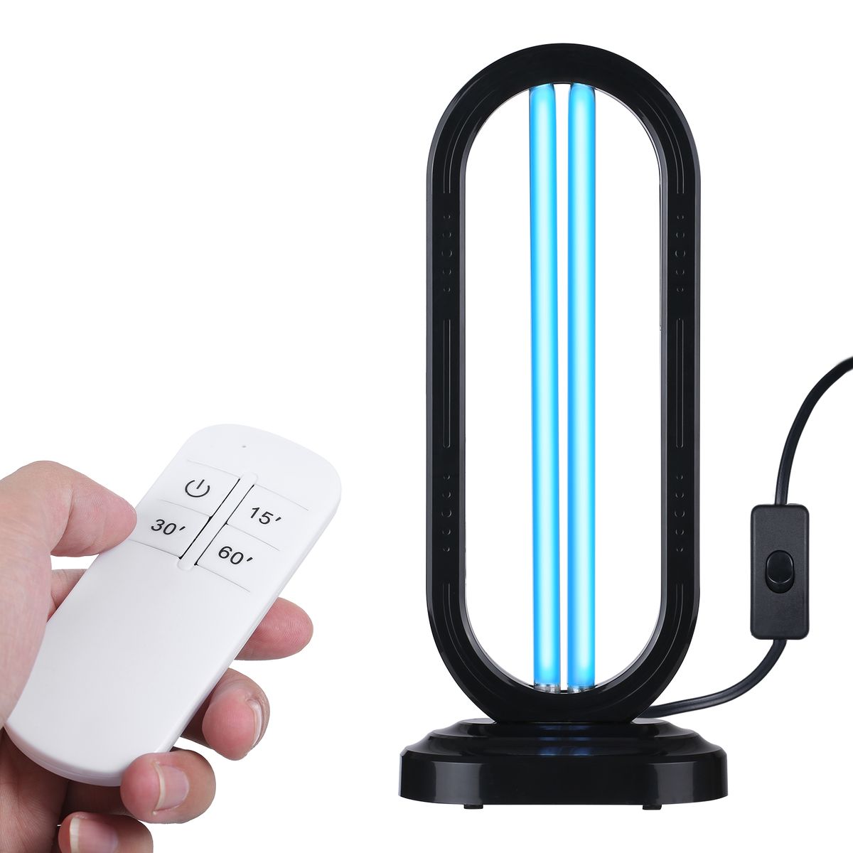 38W Ultravioet UV Lamp With Remote Control Standing UVC