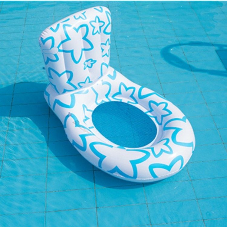 Inflatable Water Deck Chair Floating Bed 98 X 60 X 60cm