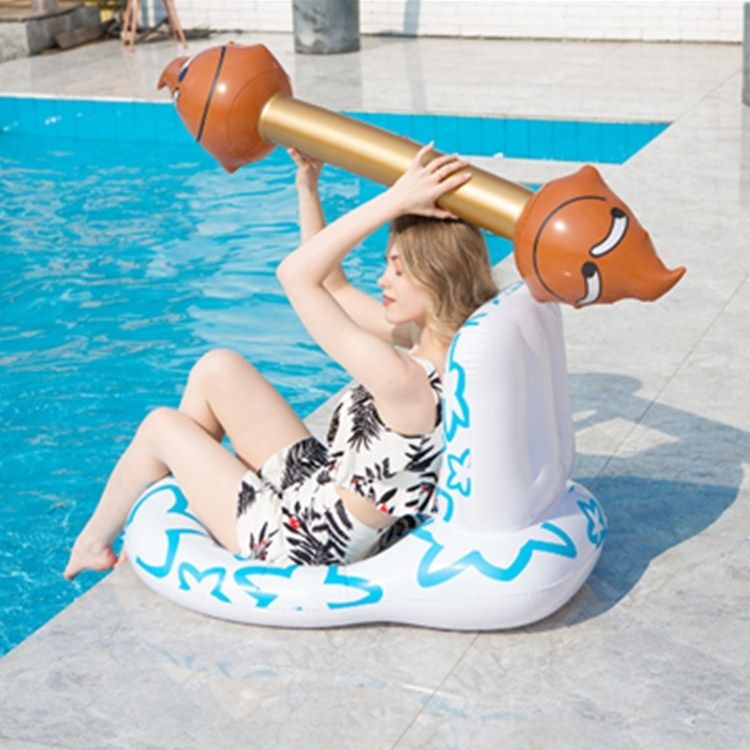 Inflatable Water Deck Chair Floating Bed 98 X 60 X 60cm