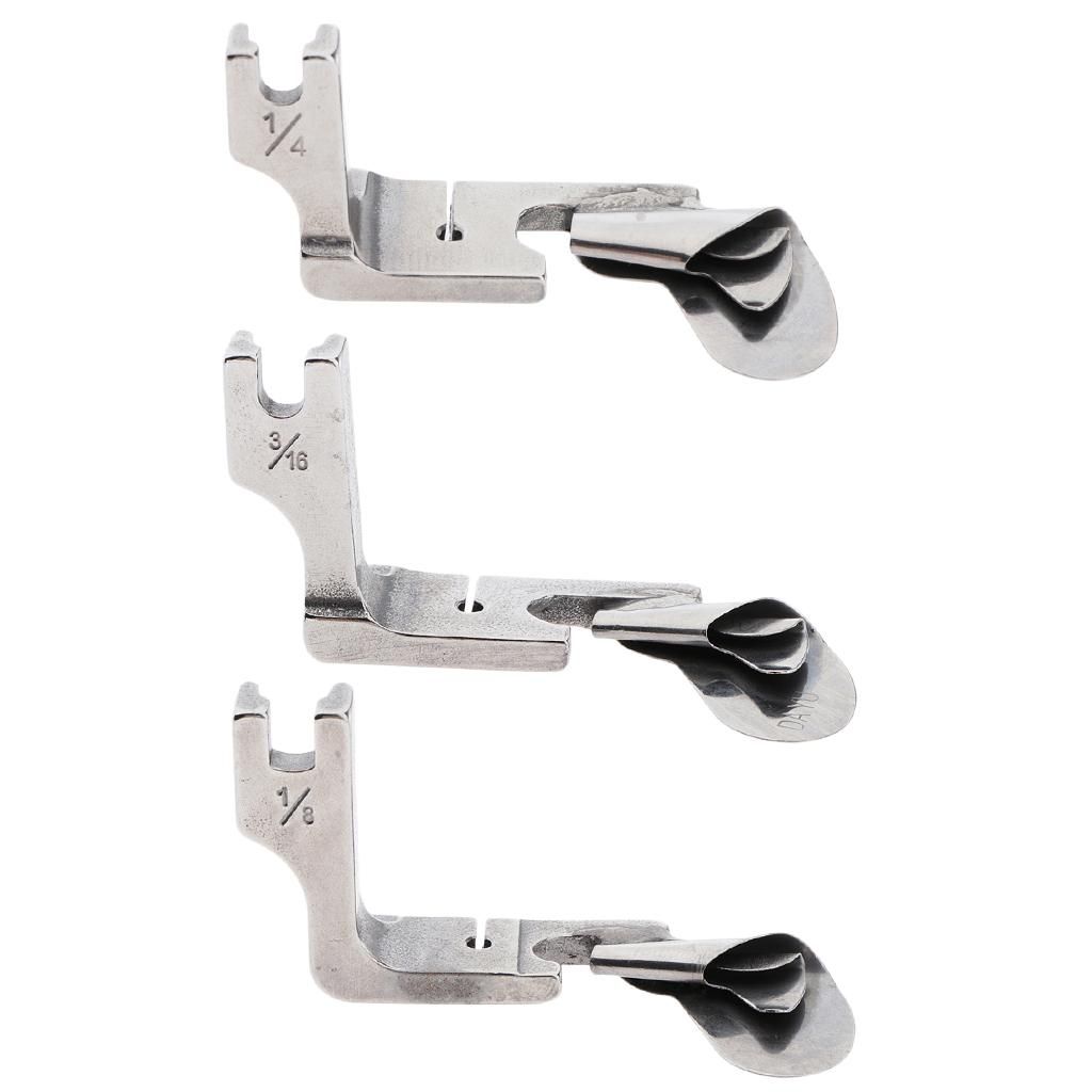 Rolled  Presser Foot With Binder Industrial Sewing Machine