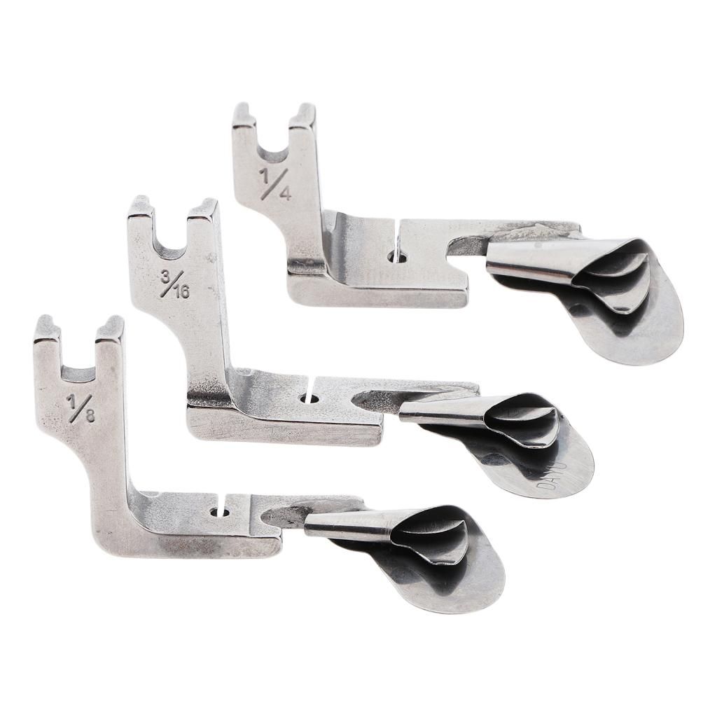Rolled  Presser Foot With Binder Industrial Sewing Machine