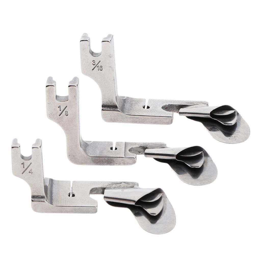 Rolled  Presser Foot With Binder Industrial Sewing Machine