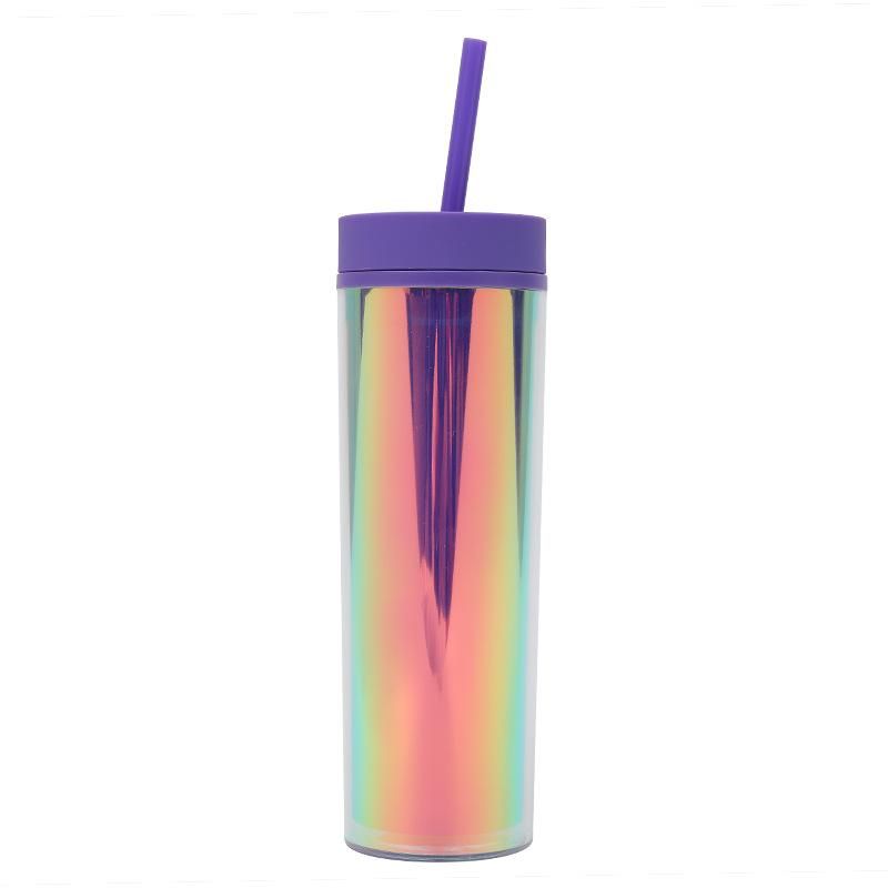 Stay Hydrated In Style with Our Straw Tumbler Double-walled BPA-Free Skinny Cup