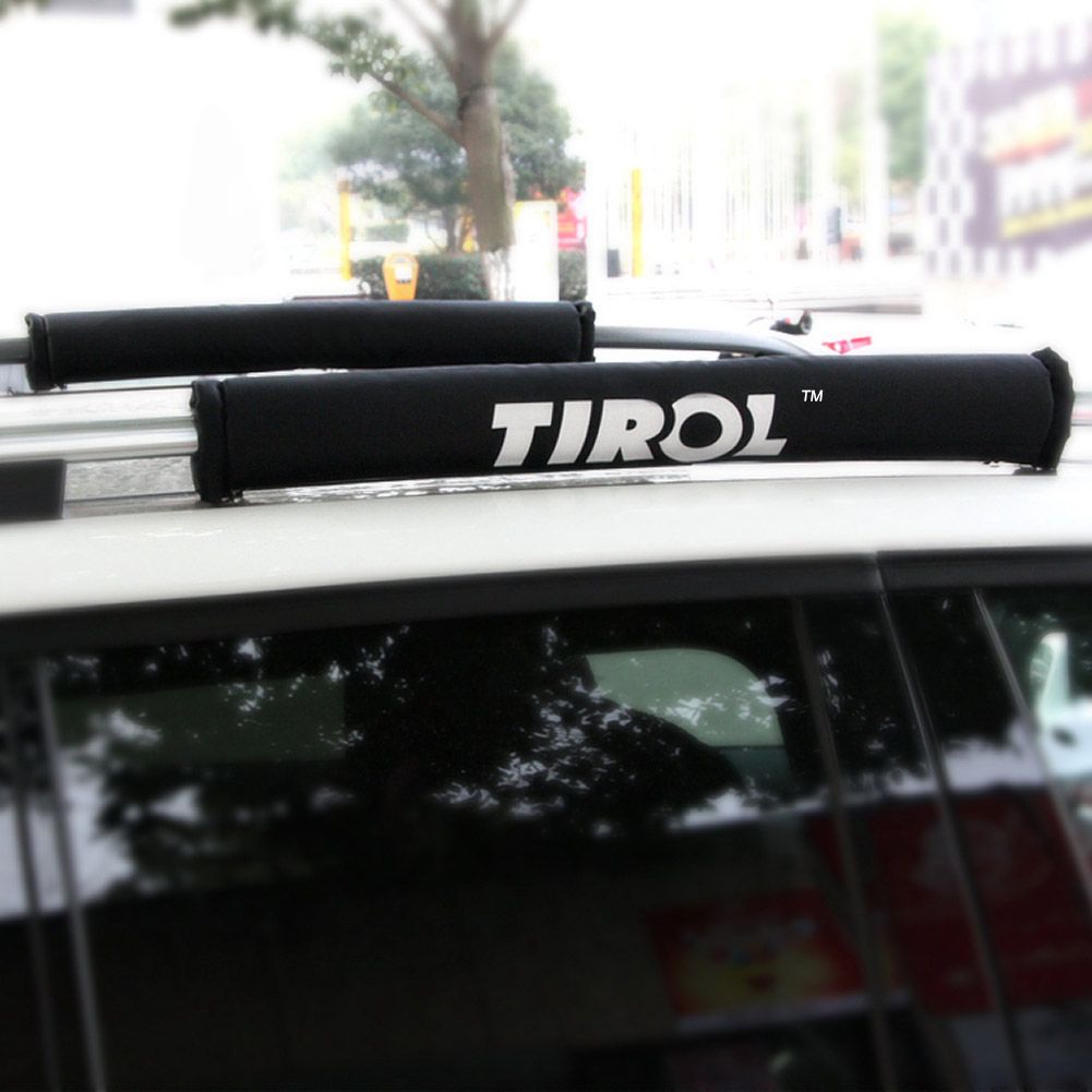 New Oxford Pair Of Roof Rack Pads Inflatable Padded Crossbar