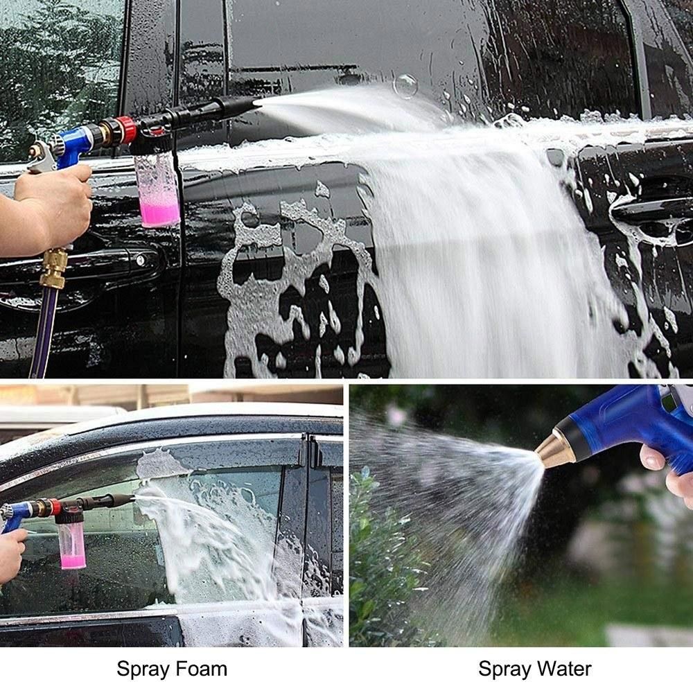 Foam Car Wash Spray Gun Foam Lance Multifunctional High Pressure Car Cleaning Foam Gun Car Wash Foam Lance