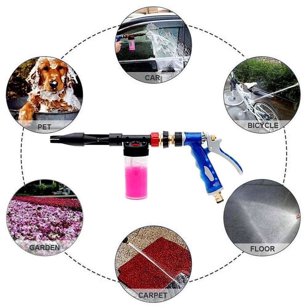 Foam Car Wash Spray Gun Foam Lance Multifunctional High Pressure Car Cleaning Foam Gun Car Wash Foam Lance