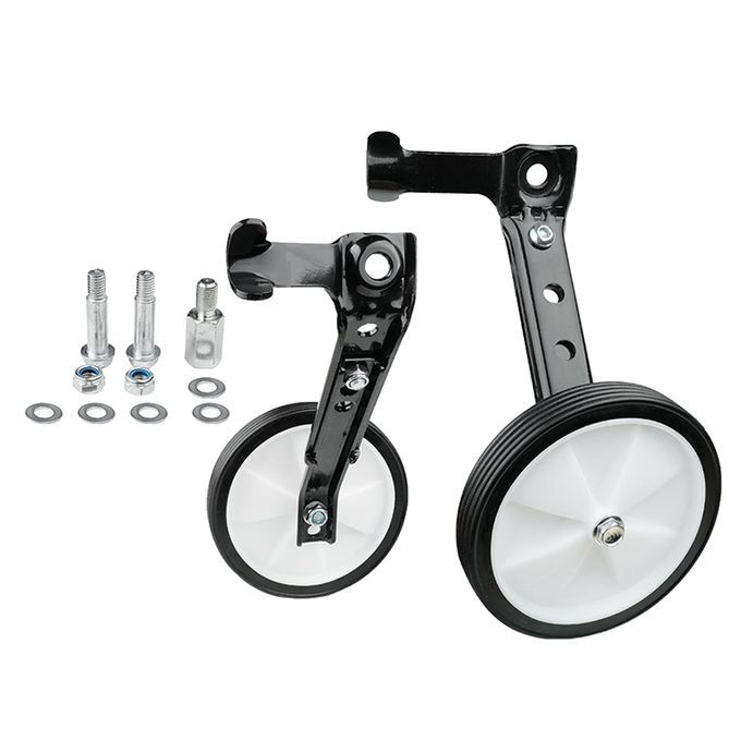 Universal Bike Stabilisers Wheel Kids Cycle Training Wheels For Black