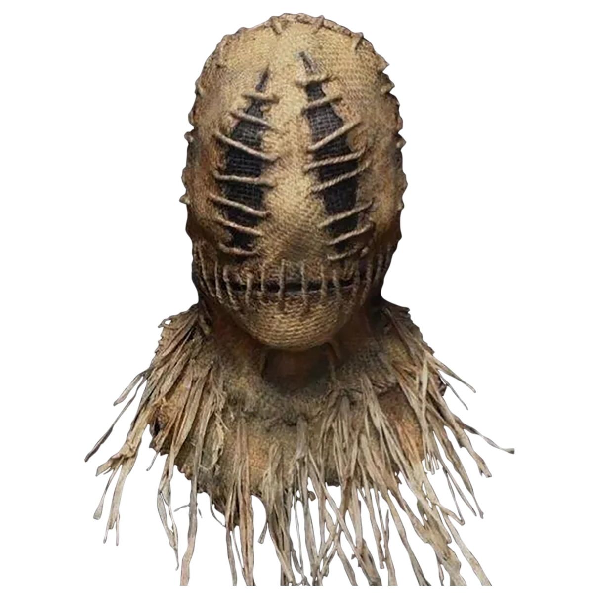 Scary Halloween Scarecrow Mask Headdress Funny Props Horror