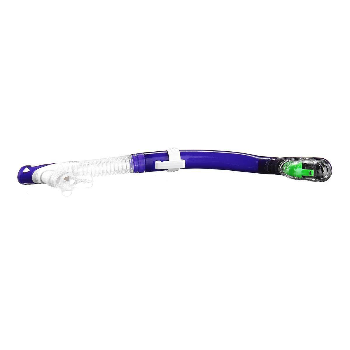 Professional Full Dry Swimming Snorkel Air Breathing Scuba Tube For Diving Violet