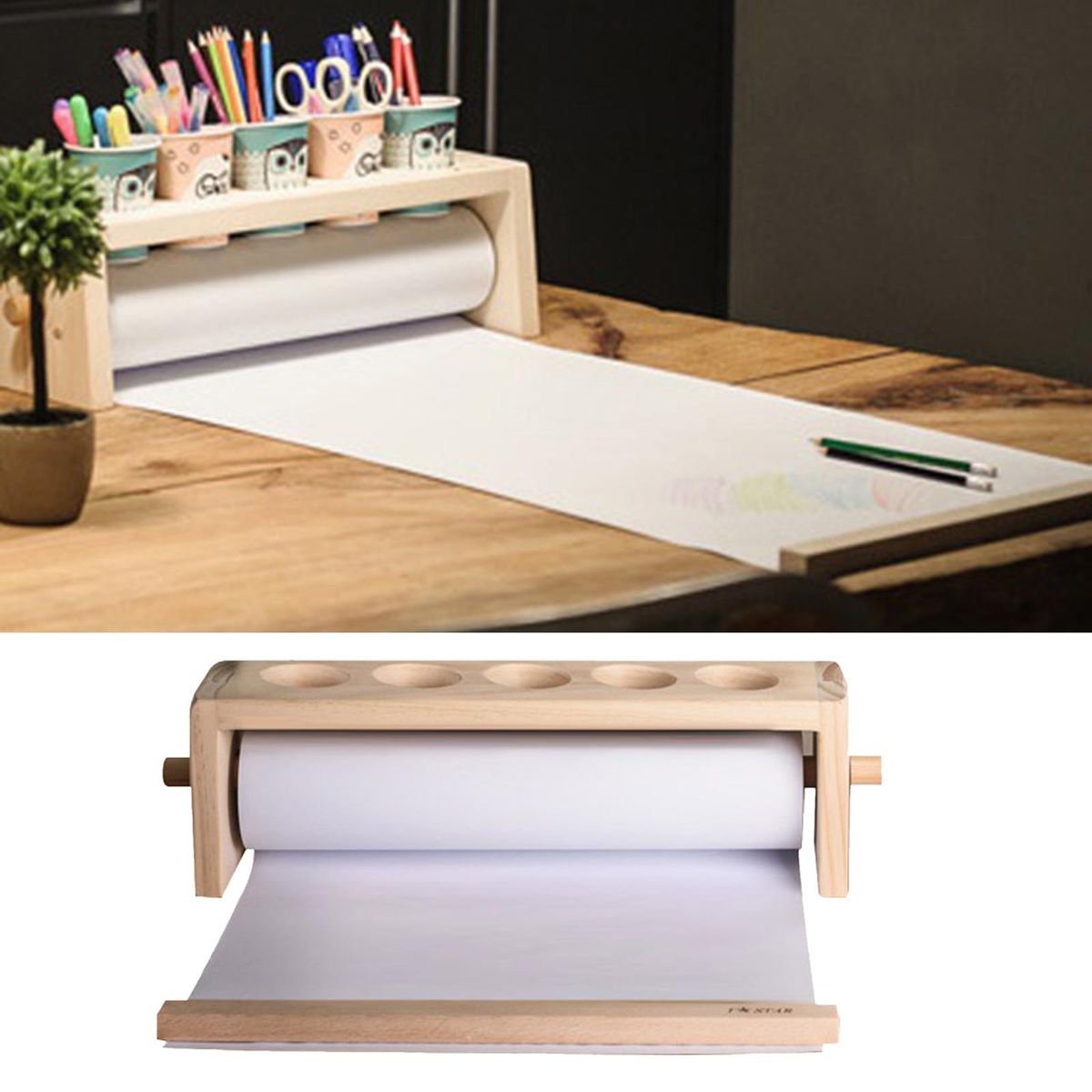 Easel Paper Holder Drawing Paper Dispenser For Drawing