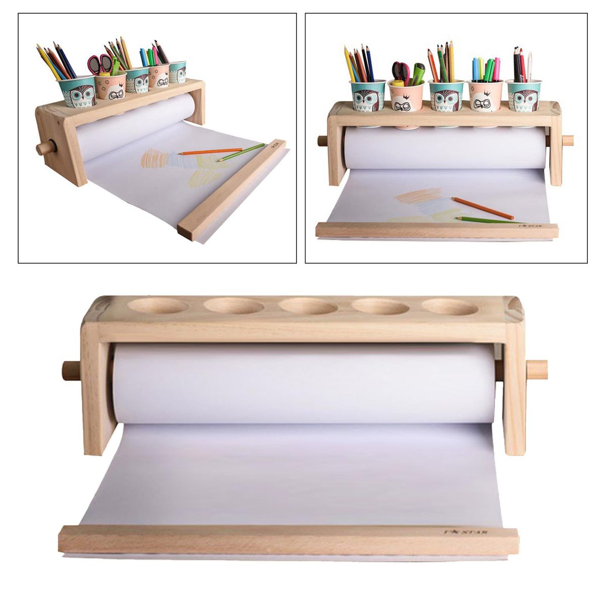 Easel Paper Holder Drawing Paper Dispenser For Drawing
