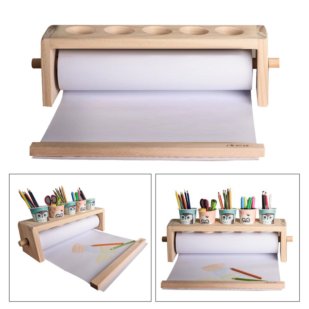 Easel Paper Holder Drawing Paper Dispenser For Drawing