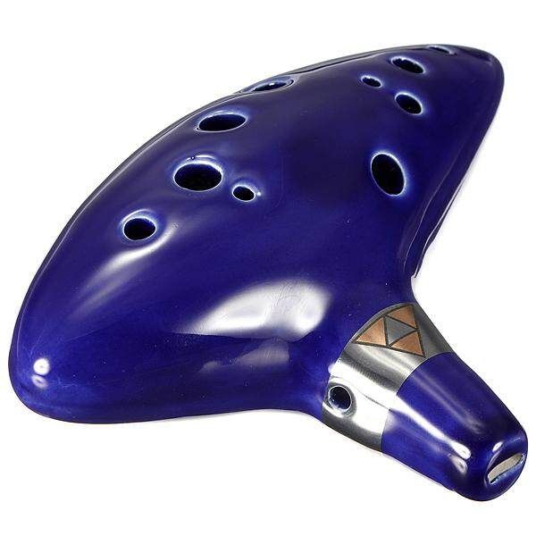 6pcs 12 Hole Ceromic Ocarina Alto Flute For Legend Of Zelda Ocarina Of Time