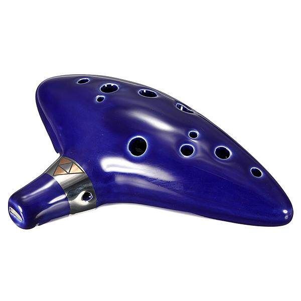 6pcs 12 Hole Ceromic Ocarina Alto Flute For Legend Of Zelda Ocarina Of Time
