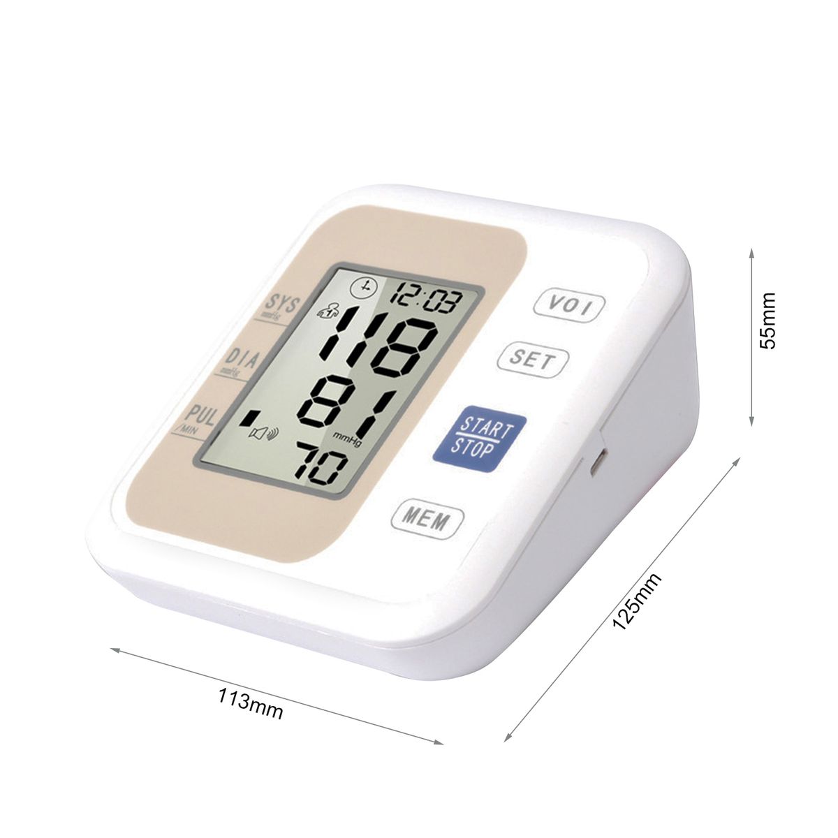 Arm Electronic Sphygmomanometer Pair 99 Group Memories