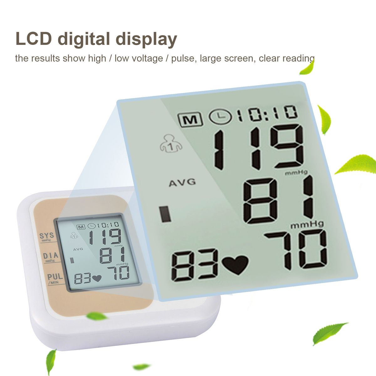Arm Electronic Sphygmomanometer Pair 99 Group Memories