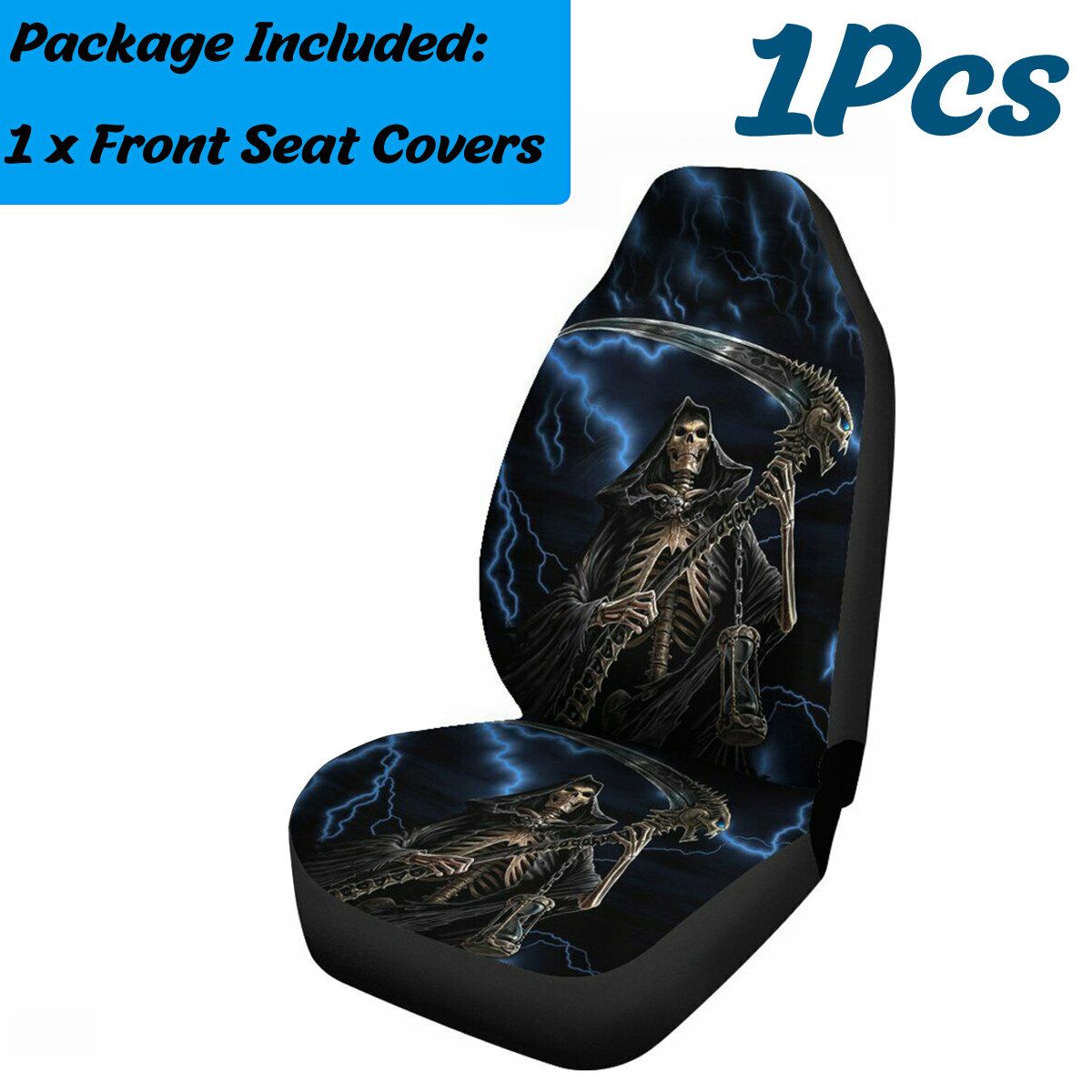 5-Seats Full Set Car Seat Covers PU Leather For Interior Accessories 1pcs