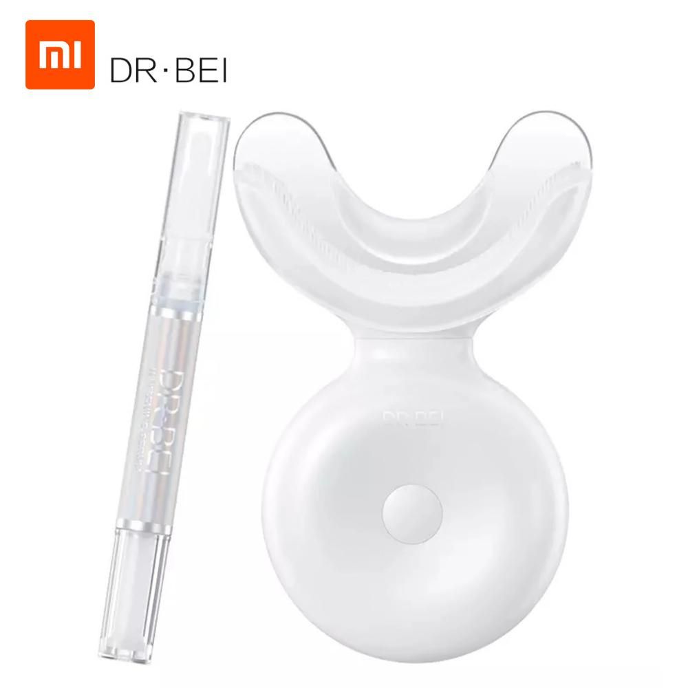 Doctor B Ultrasonic Sonic Whitening Teeth Set Oral Teeth Massager Gums Protection Rechargeable Efficient Whiten IPX7 Waterproof DR.BEI W7