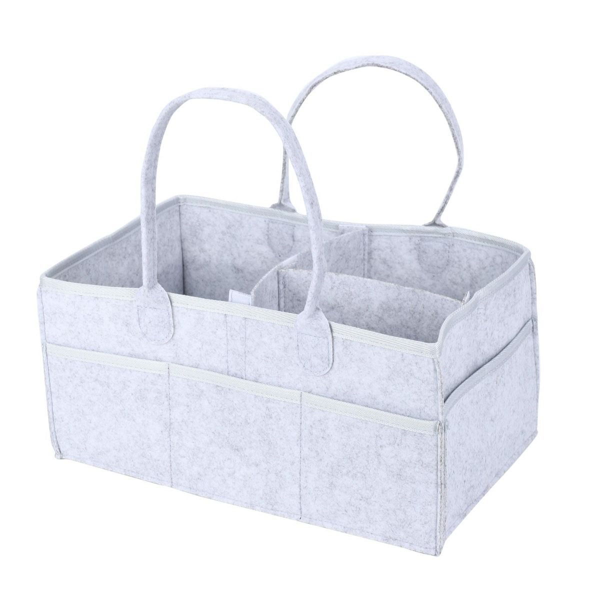 Baby Diaper Caddy Organizer Portable Holder Bag for Changing Table and Car, Nursery Essentials Storage bins