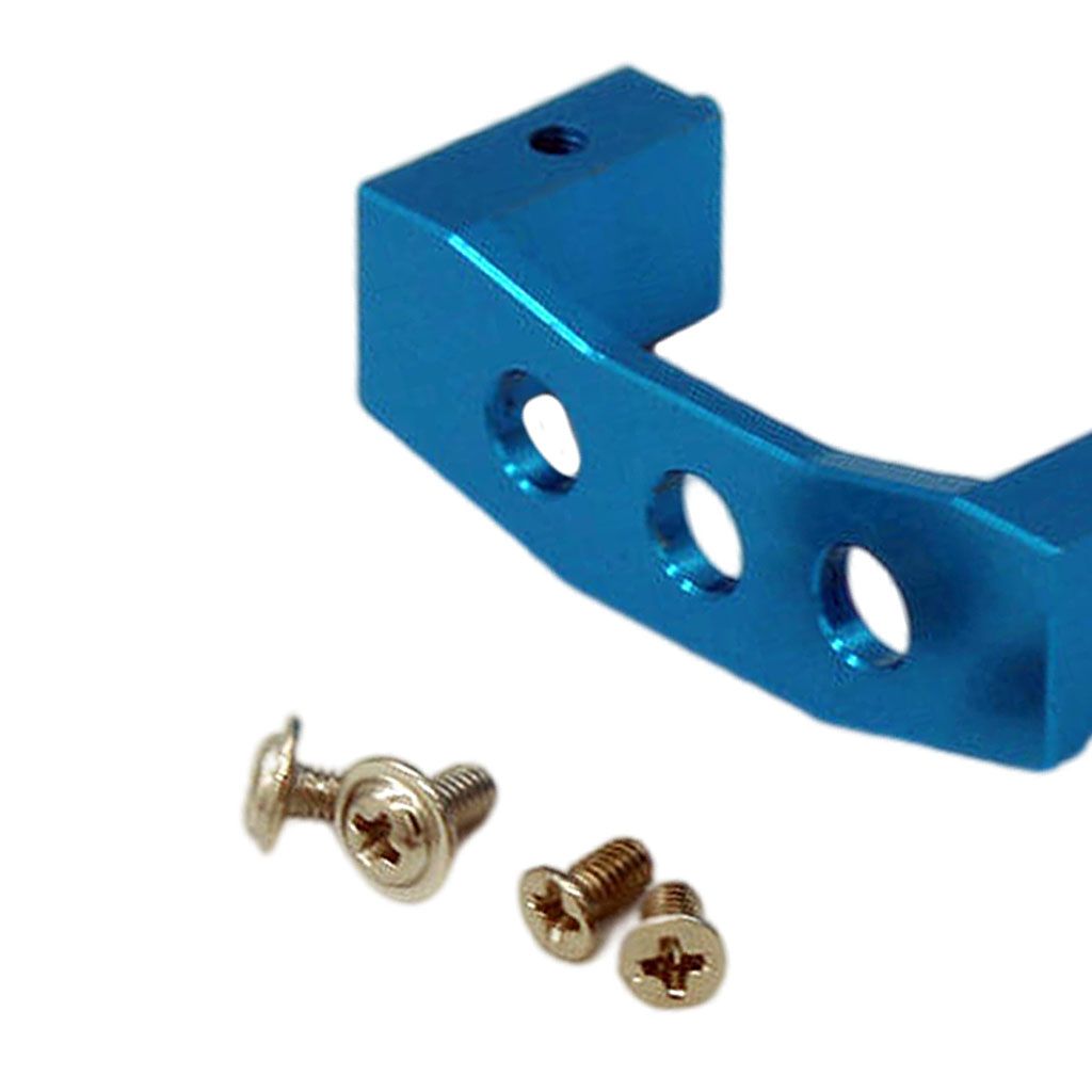 1:14 RC Steering Servo Fixed Mount Bracket For WLtoys 144001 Blue