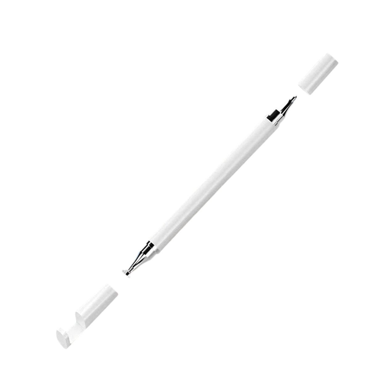 Touch Screen Pen with Ballpoint Smartphone Stylus Pen with for Android White