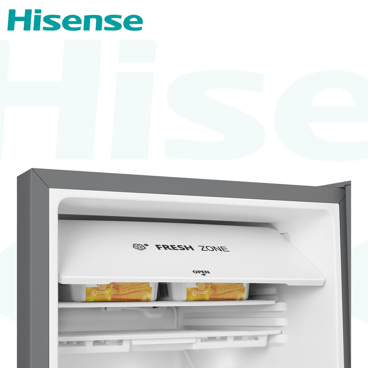 121 Litres Single Door No Frost Refrigerator (121DR)- Silver
