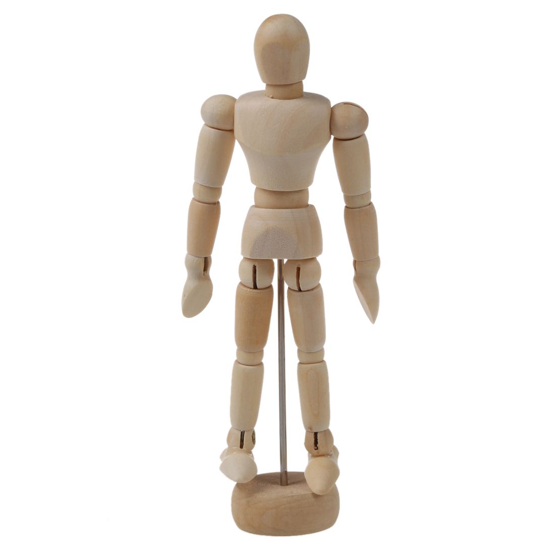 4.5 Inch Wooden Male Artist Manikin Jointed Mannequin Hand