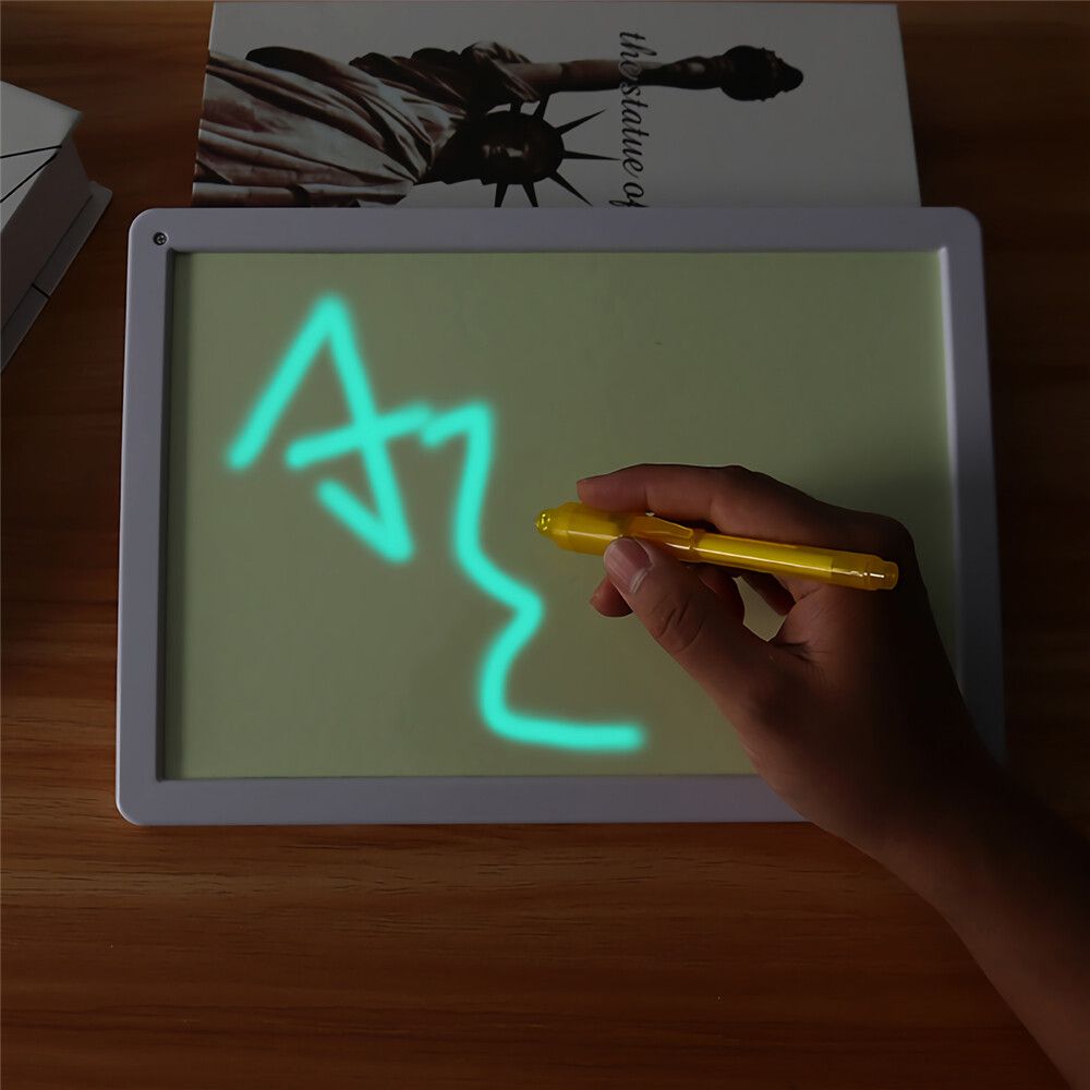 A4 Draw With Light In Darkness Children's Luminous Drawing Board Sketchpad