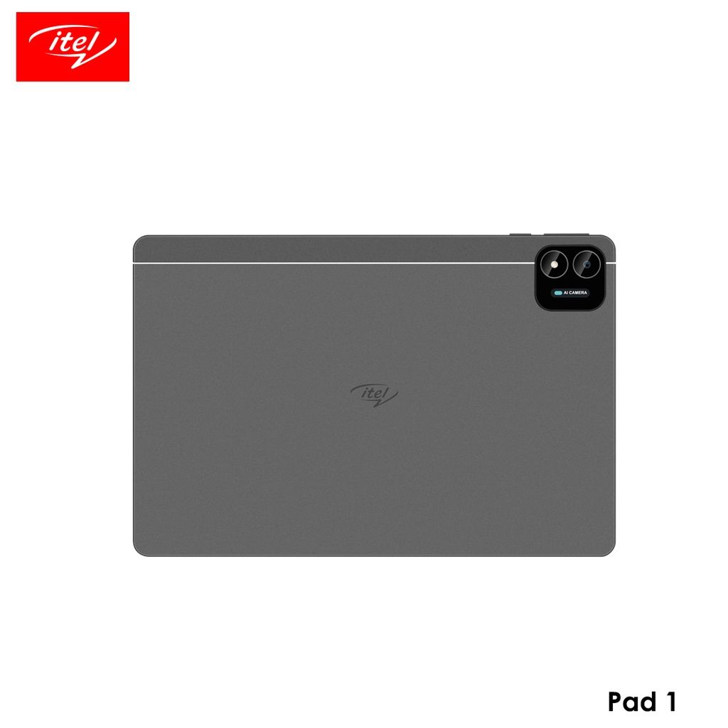 Pad 1 4G (P10001L) 10.1" Screen, 4GB RAM + 128GB ROM, 6000mAh, Android 12, 5MP + 8MP Camera, 4G Tablet - Grey+ Free Case