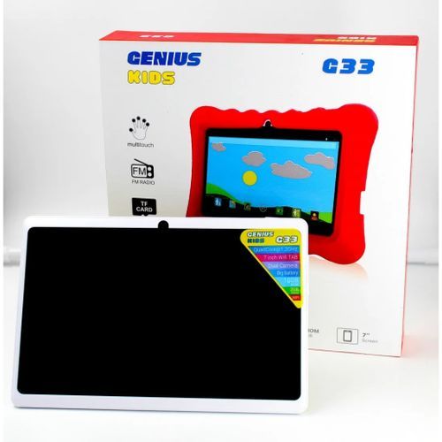 16gb Ram 2gb Rom Educational Kids Tablet (Pre-Installed Apps, Games, Cartoons And Rhymes)+ Free Pouch