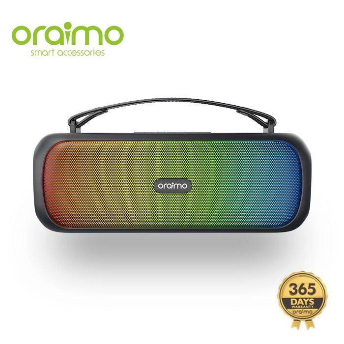 Boom Powerful Sound Massive Bass Dynamic Light Effects Portable Wireless Speaker