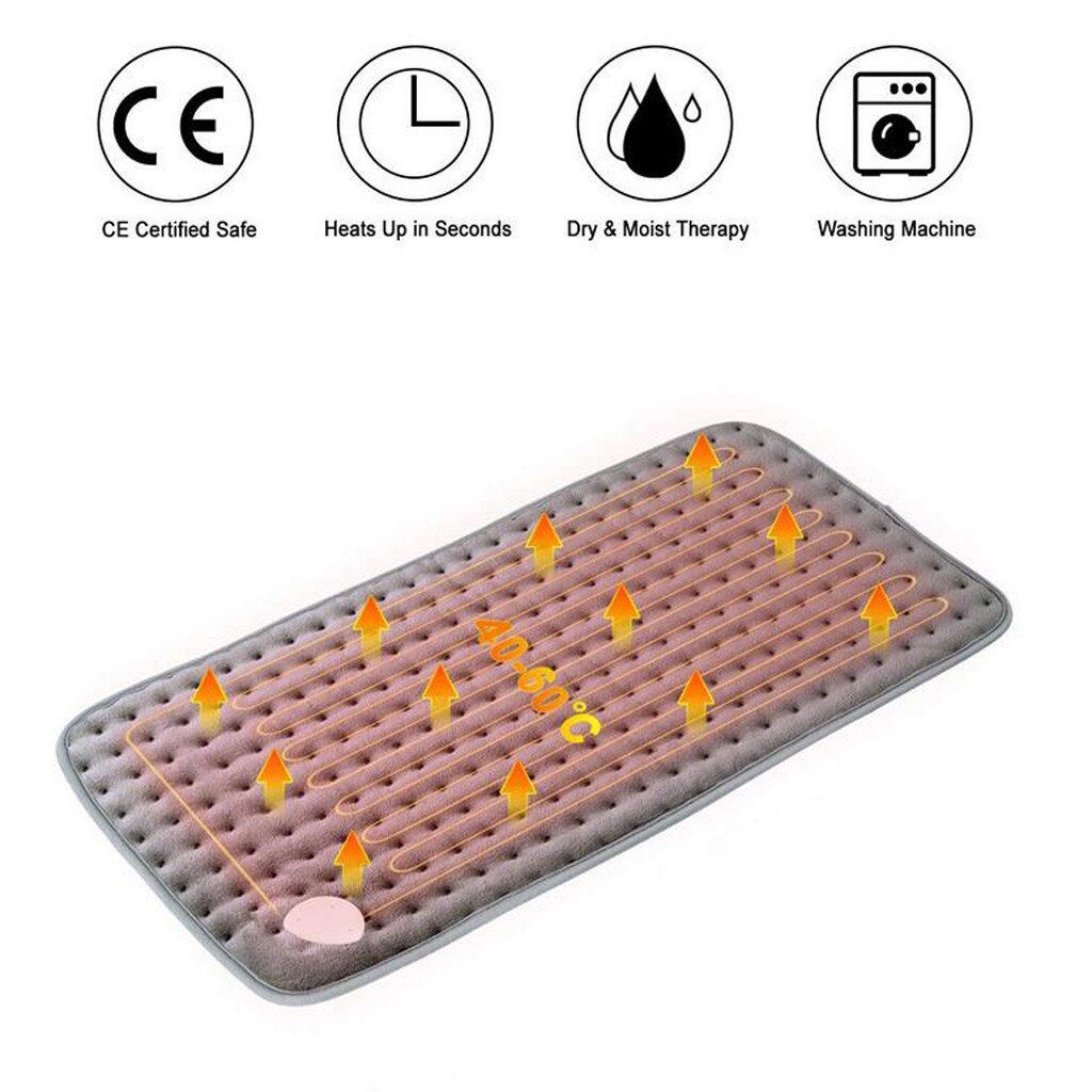 6-Level Electric Heating Warming Pad Heat Mat Body Pain