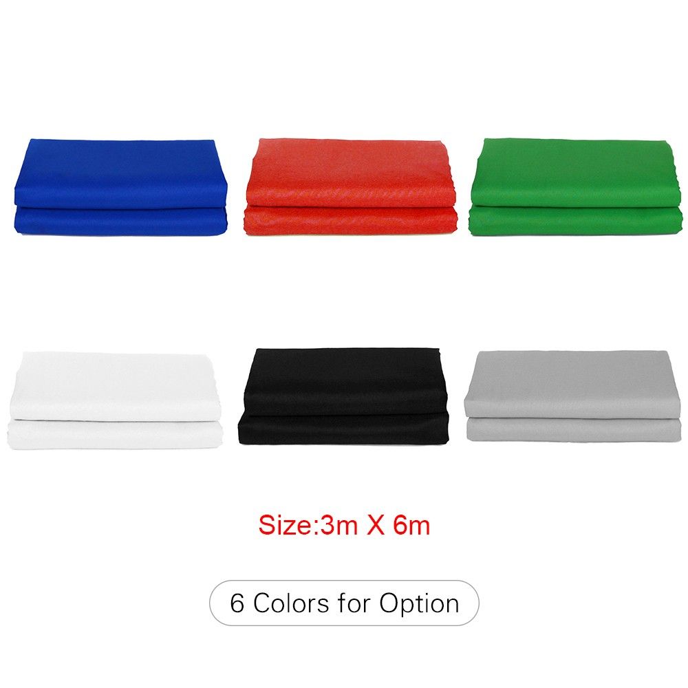 10×20FT / 3×6M Studio Cotton Backdrop Background Cloth For