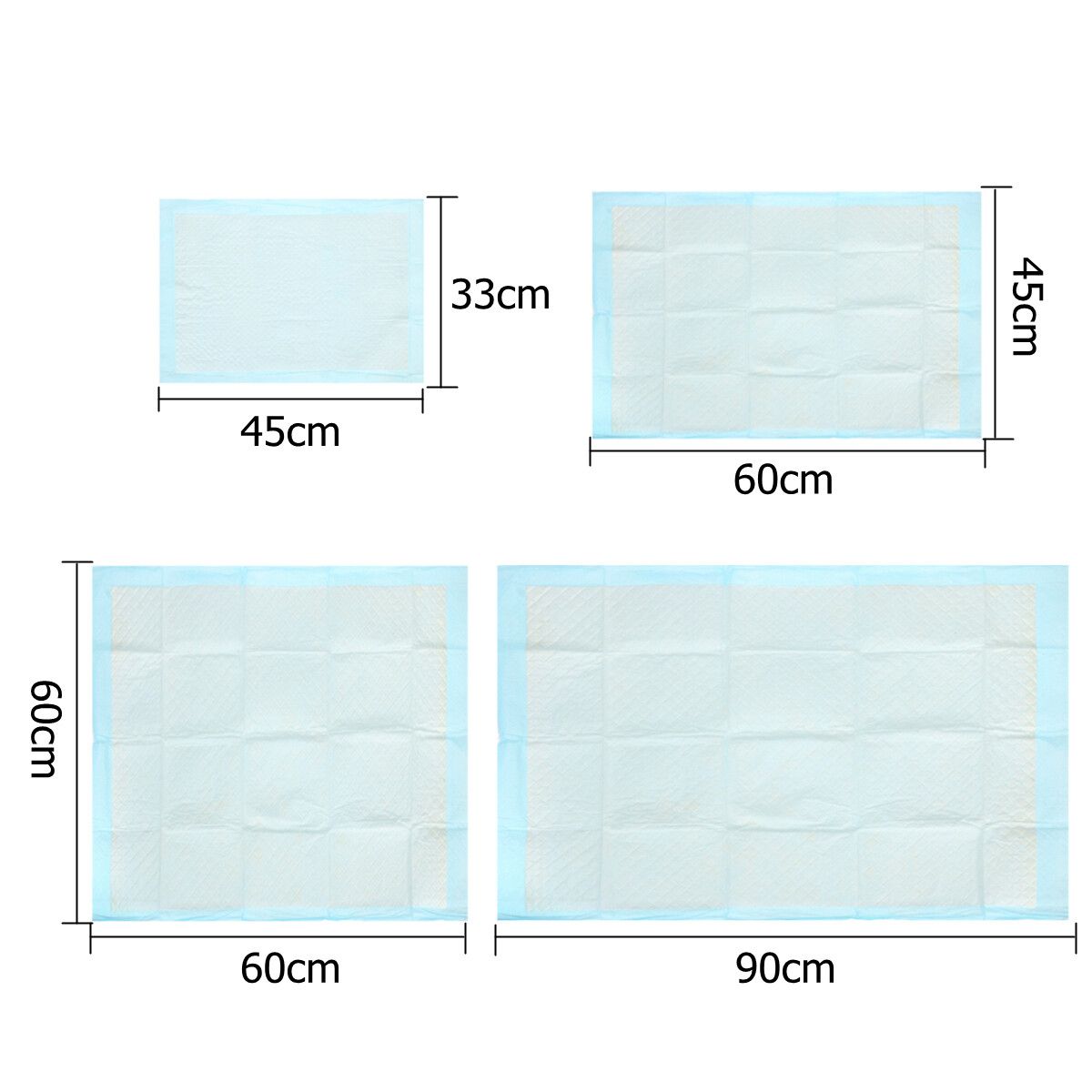 50Pcs Pet Disposable Diaper Dog Doggy Cat Diapers Nappy Pads Paper Mat
