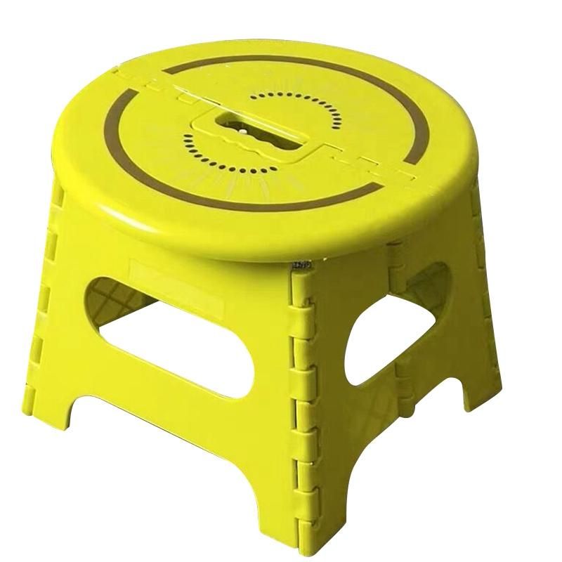 Folding Step Stool Portable Chair Seat for Home Bathroom Kitchen Garden Camping Kids and Adults Use Chair Seat,C