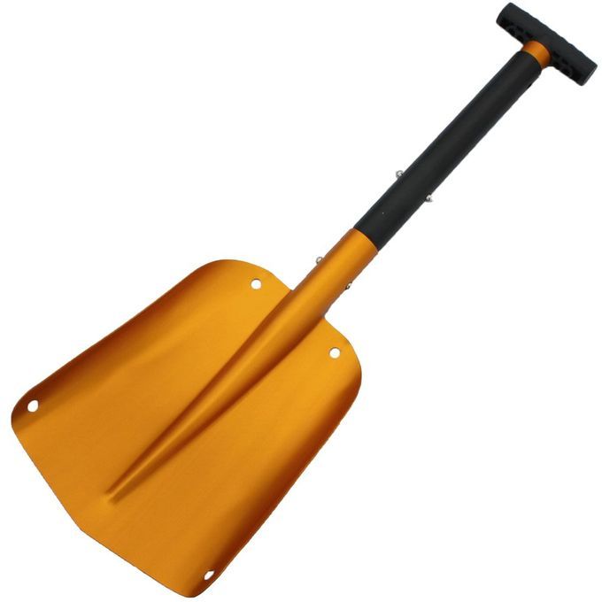 Retra Table Outdoor Snow Shovel Aluminum Alloy I E Shovel Winter Snow Remover-gold